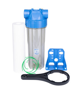 Zestaw Korpusu 10" Aquafilter FHPR1-B1-AQ Gwint 1" z Wkładem | Filtrus