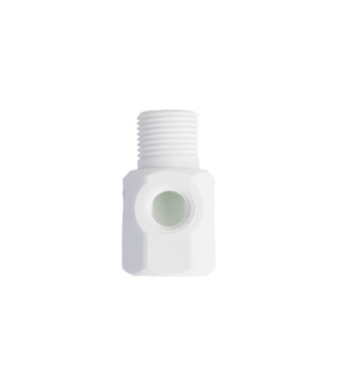 Przyłącze plastikowe GZ 1/2" x GW 1/2" x GW 1/4"