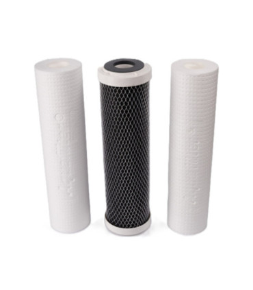 Zestaw 3 Wkładów do Filtra Podzlewozmywakowego Aquafilter FP3-CRT