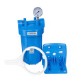 Korpus Narurowy Big Blue 10" Aquafilter FH10B1-B-WB – z Manometrem i Akcesoriami