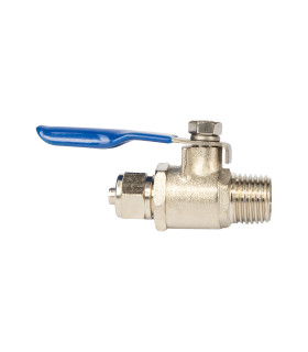 Zawór kulowy 1/4" NPT GZ x 1/4" pod wężyk